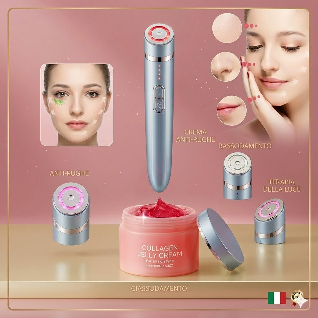 Dispositivo massaggiatore PRO + Crema al Collagene